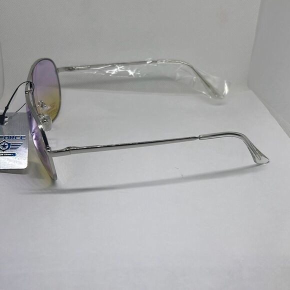 Air Force Unisex Aviator Ocean Lens Sunglasses - Picture 3 of 3